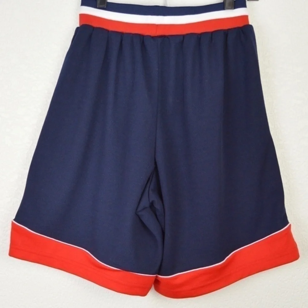 Boys Converse Chuck Taylor All Star Basketball Shorts, Red‎ White Blue - Medium